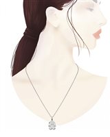 Single earring Le Bebé Woman I Pavè in White Gold Diamante LBB426 - LBB426